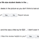 Illustration for article titled People on Amazon Are Really Pissed Off About This Miniature Desk Set